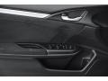 Black 2017 Honda Civic EX Sedan Door Panel