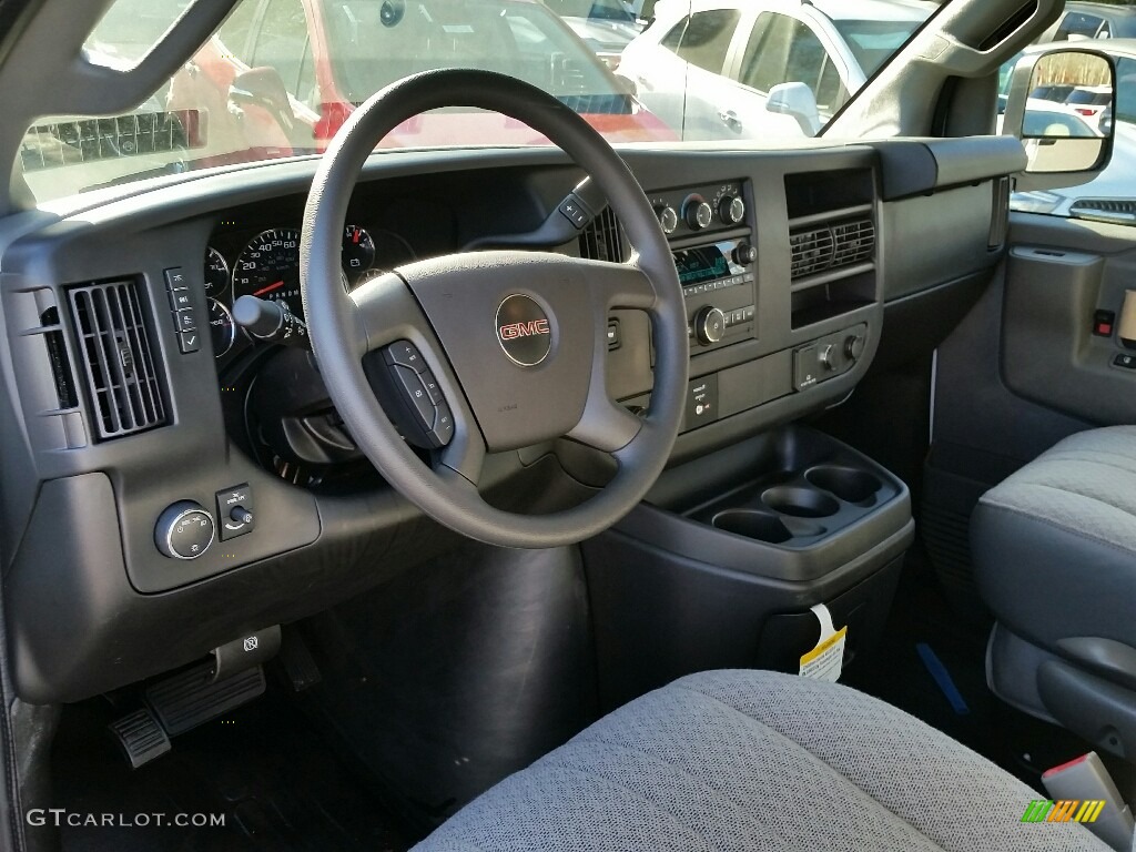 2017 GMC Savana Van 2500 Cargo Medium Pewter Dashboard Photo #116987525