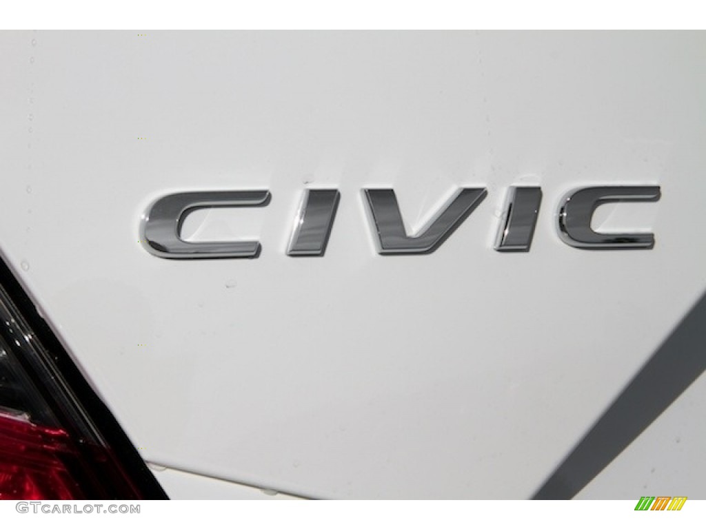 2017 Honda Civic LX Sedan Marks and Logos Photo #116987576