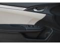 Ivory 2017 Honda Civic LX Sedan Door Panel