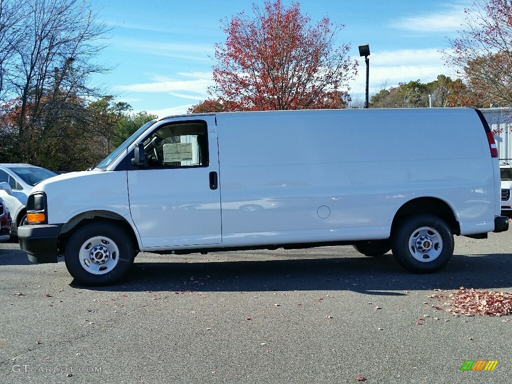 Summit White 2017 GMC Savana Van 3500 Cargo Exterior Photo #116987771