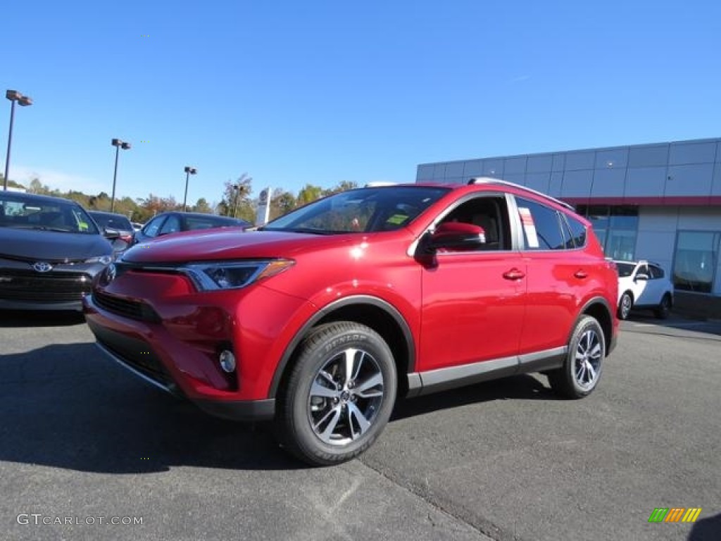 Barcelona Red Metallic 2017 Toyota RAV4 XLE Exterior Photo #116988068