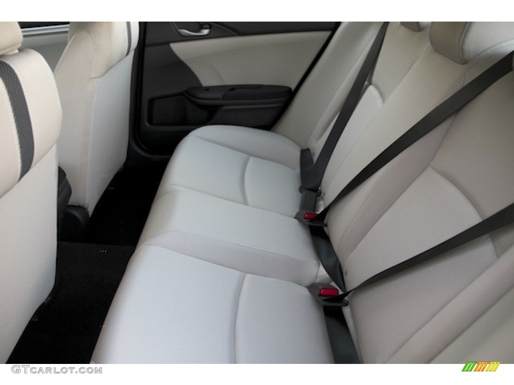 Ivory Interior 2017 Honda Civic LX Sedan Photo #116988080