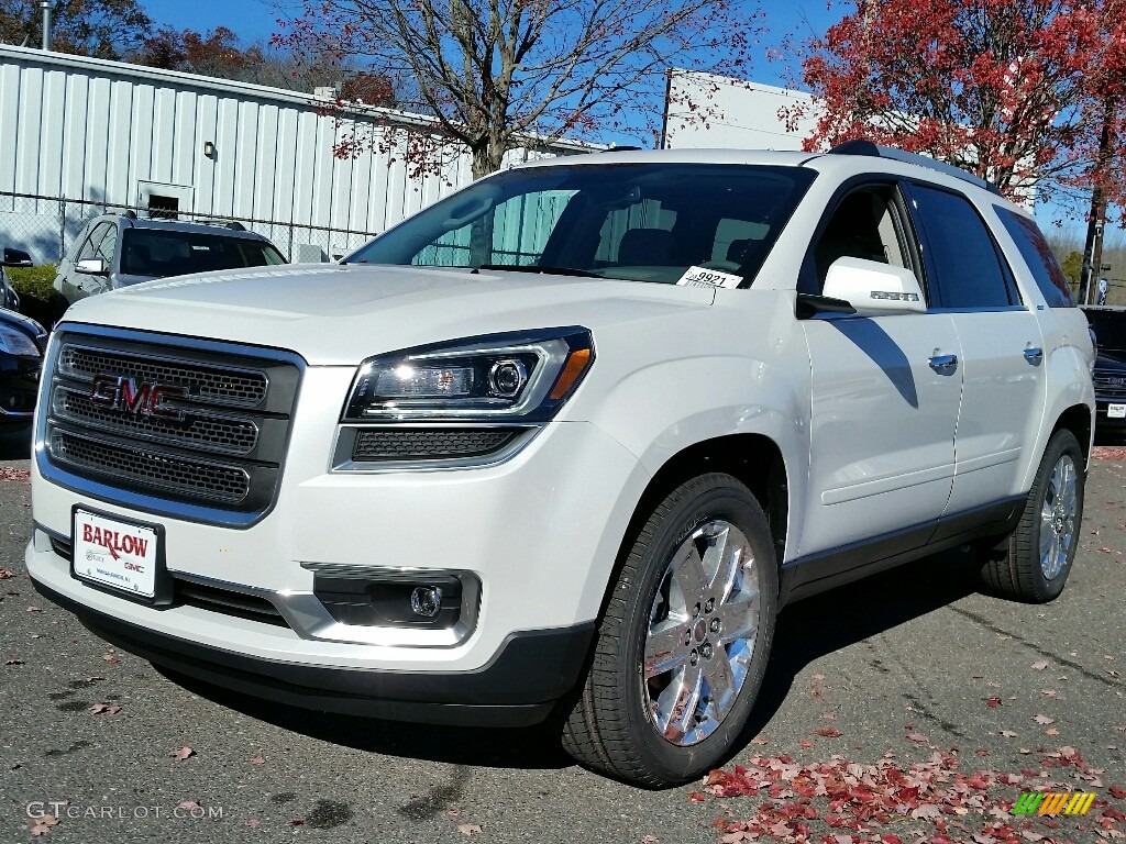 2017 Acadia Limited FWD - White Frost Tricoat / Dark Cashmere photo #1
