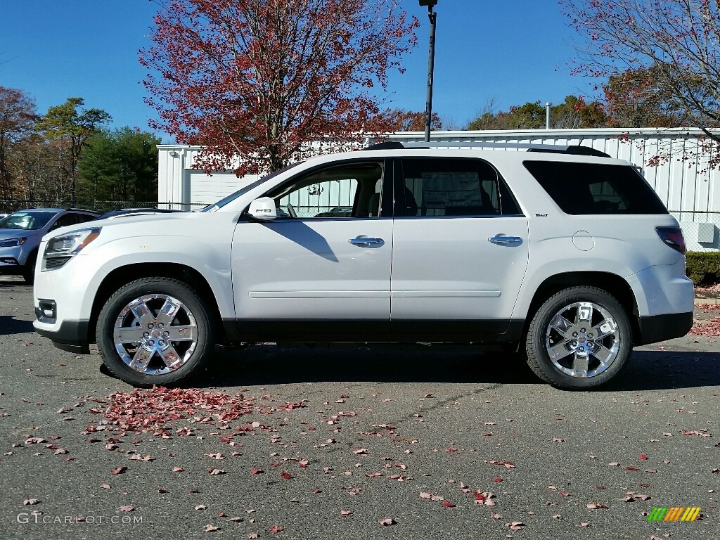2017 Acadia Limited FWD - White Frost Tricoat / Dark Cashmere photo #3