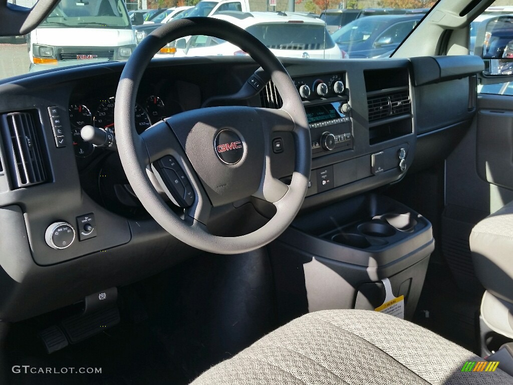 2017 GMC Savana Van 2500 Cargo Medium Pewter Dashboard Photo #116988212