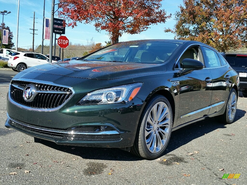 2017 LaCrosse Essence - Dark Forest Green Metallic / Light Neutral photo #1