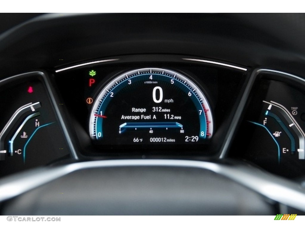 2017 Honda Civic EX Sedan Gauges Photo #116989751