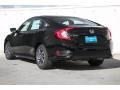 2017 Crystal Black Pearl Honda Civic EX Sedan  photo #2
