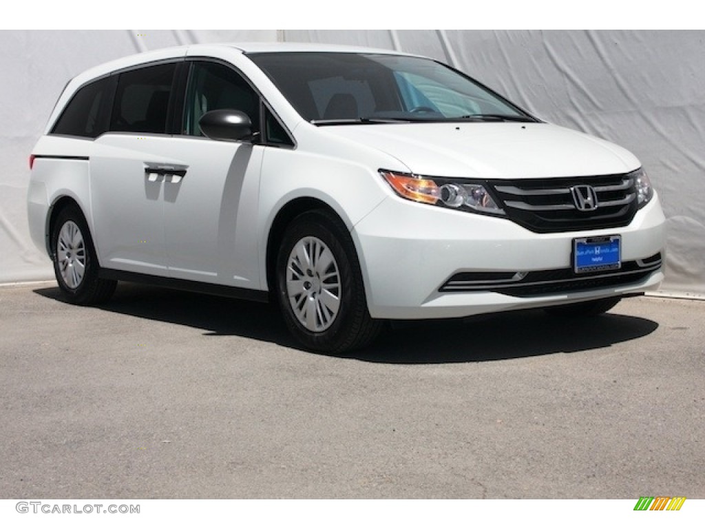 2016 Odyssey LX - White Diamond Pearl / Beige photo #1