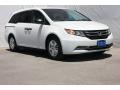 2016 White Diamond Pearl Honda Odyssey LX  photo #1