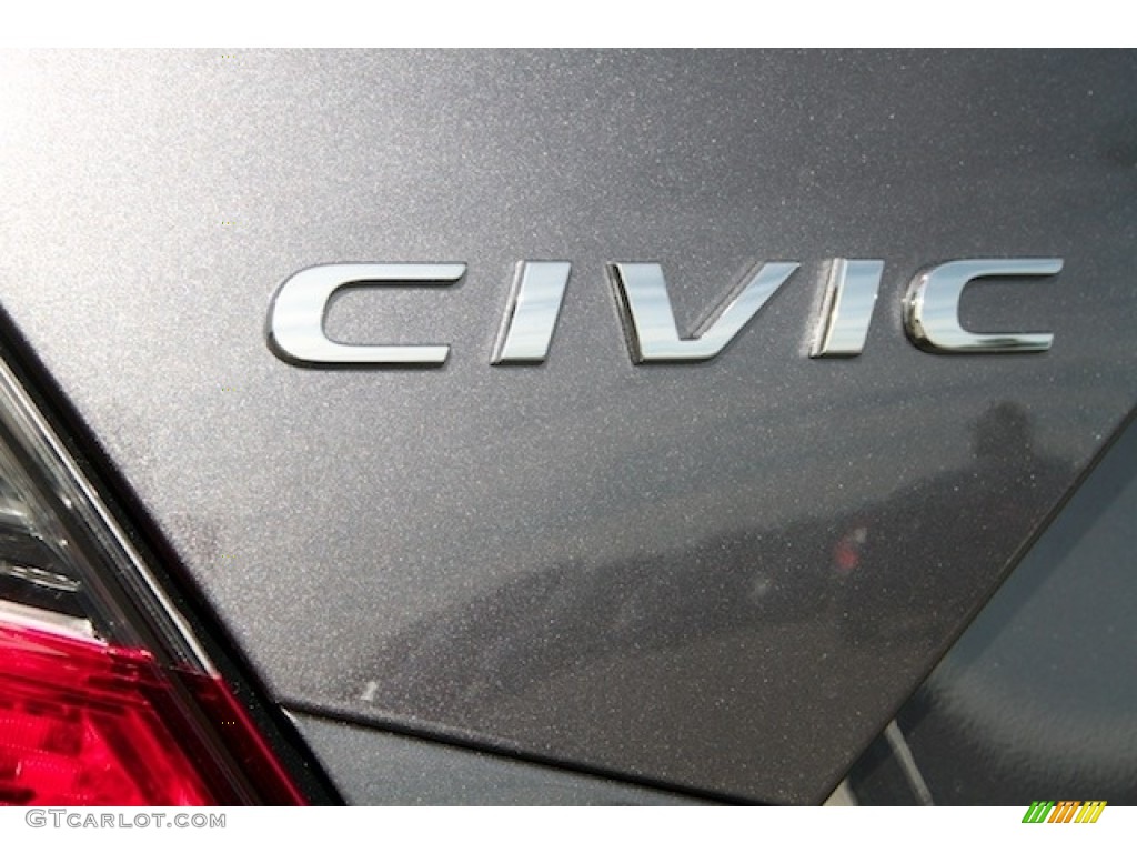 2017 Honda Civic LX Sedan Marks and Logos Photo #116991476