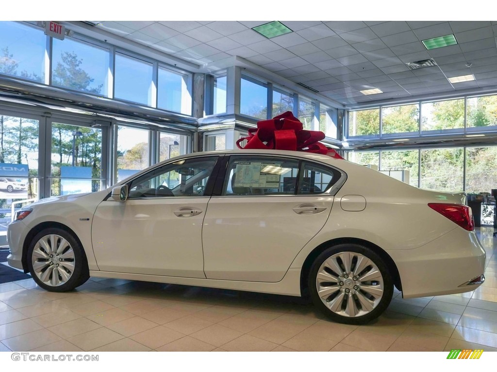 Bellanova White Pearl 2016 Acura RLX Sport Hybrid SH-AWD Advance Exterior Photo #116991746