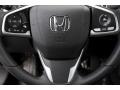Black 2017 Honda Civic EX-T Sedan Steering Wheel
