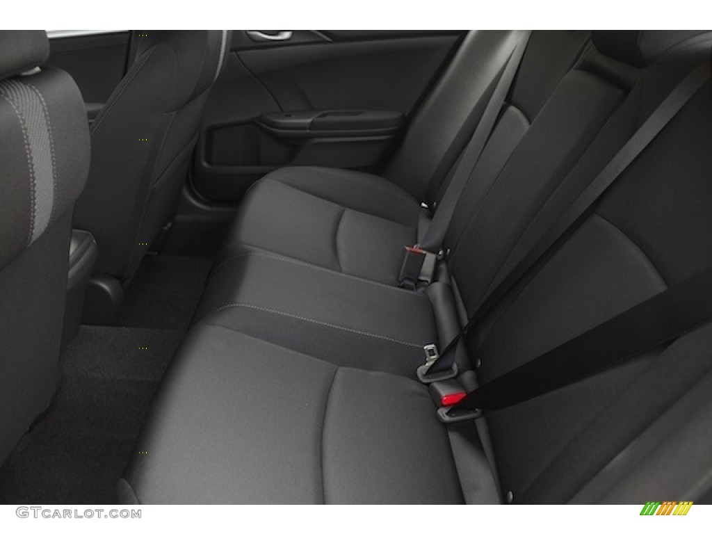 Black Interior 2017 Honda Civic EX-T Sedan Photo #116991916
