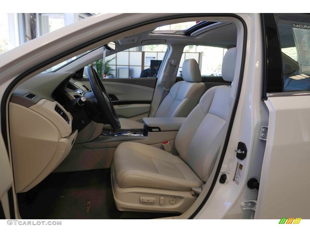 2016 RLX Sport Hybrid SH-AWD Advance - Bellanova White Pearl / Seacoast photo #12