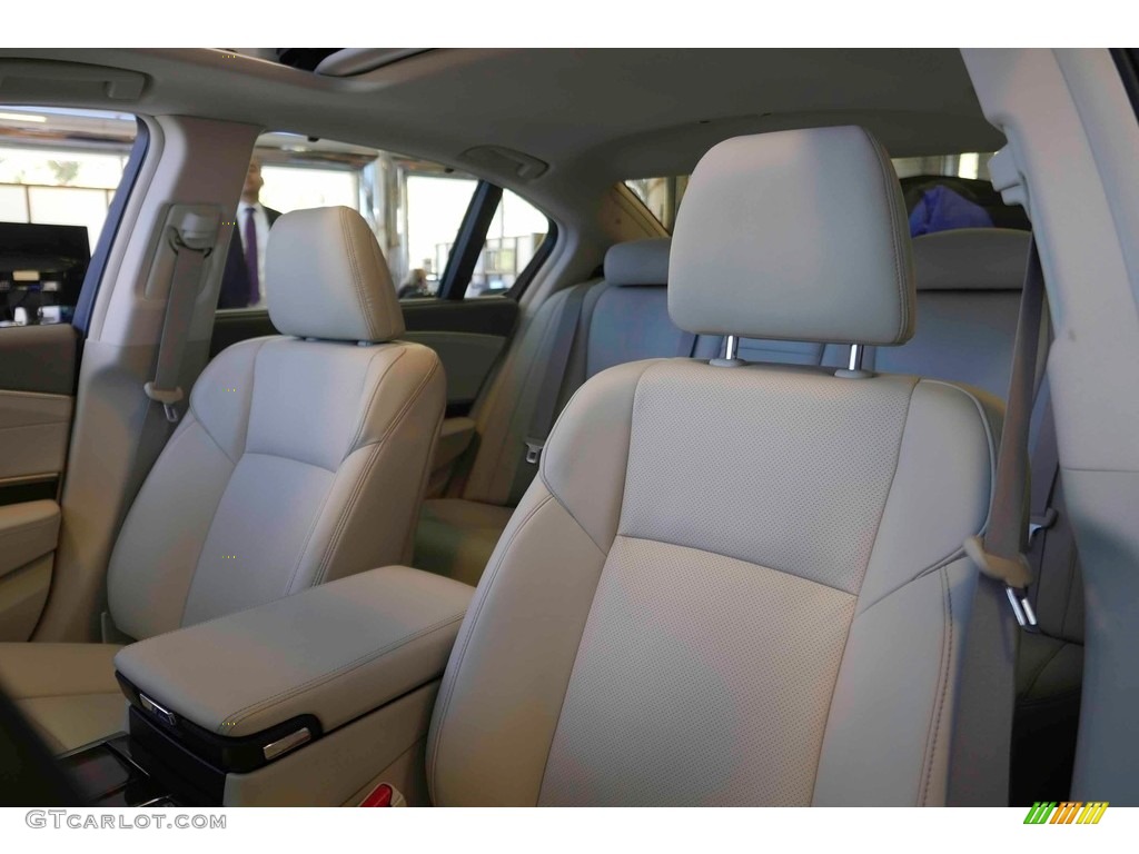 2016 RLX Sport Hybrid SH-AWD Advance - Bellanova White Pearl / Seacoast photo #13