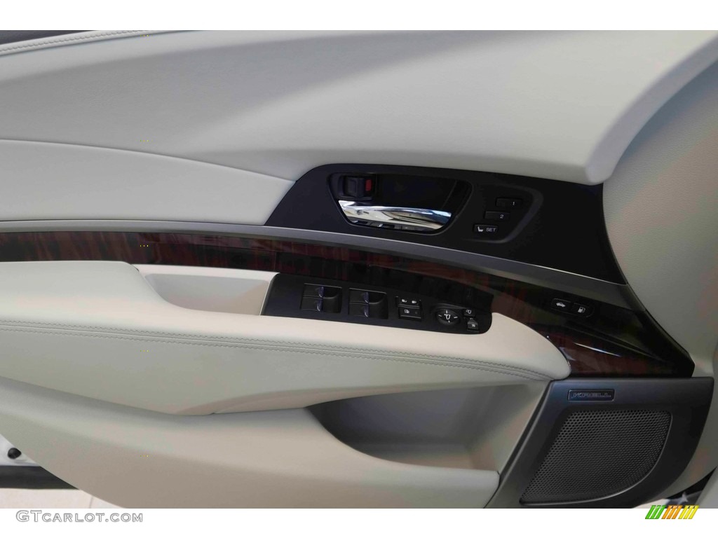 2016 RLX Sport Hybrid SH-AWD Advance - Bellanova White Pearl / Seacoast photo #18