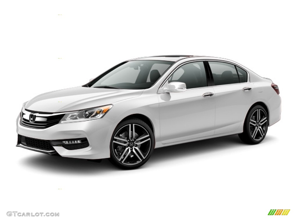 2017 Accord Touring Sedan - White Orchid Pearl / Ivory photo #20