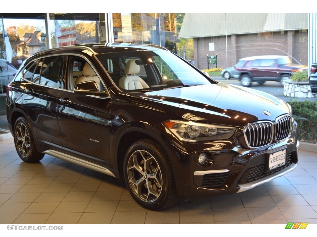 2016 X1 xDrive28i - Sparkling Brown Metallic / Canberra Beige photo #1