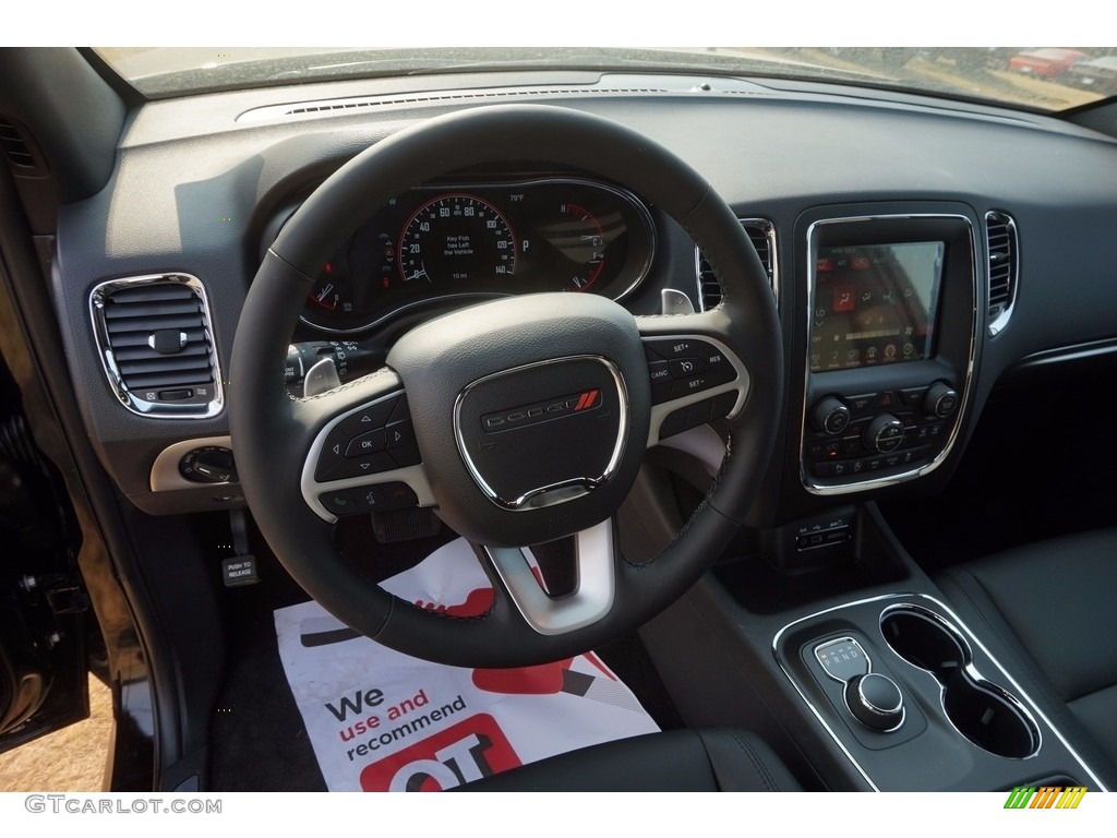 2017 Dodge Durango GT Black Dashboard Photo #116993423