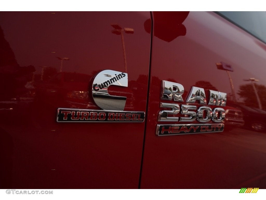 2017 Ram 2500 Big Horn Crew Cab 4x4 Marks and Logos Photo #116993624