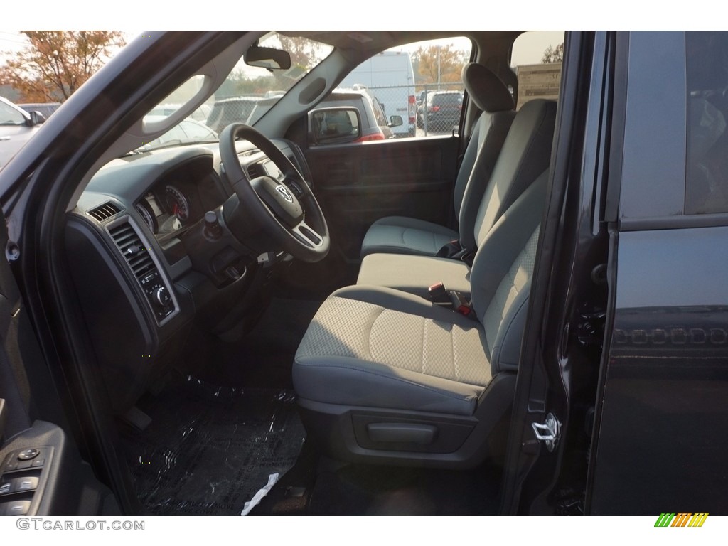 2017 1500 Express Quad Cab - Maximum Steel Metallic / Black/Diesel Gray photo #7