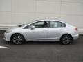 2015 Alabaster Silver Metallic Honda Civic EX Sedan  photo #2