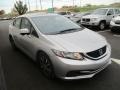 2015 Alabaster Silver Metallic Honda Civic EX Sedan  photo #7