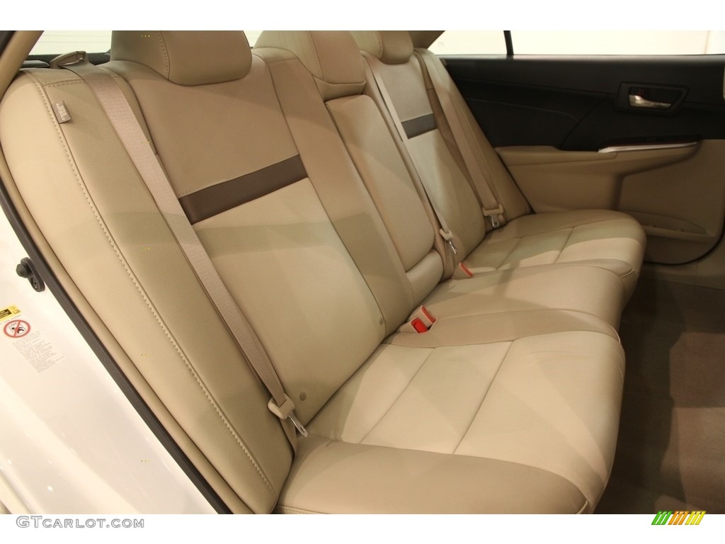 2014 Camry XLE - Super White / Ivory photo #16