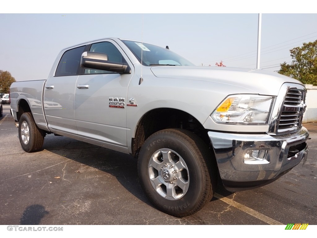 Bright Silver Metallic 2017 Ram 2500 Big Horn Crew Cab 4x4 Exterior Photo #116995304