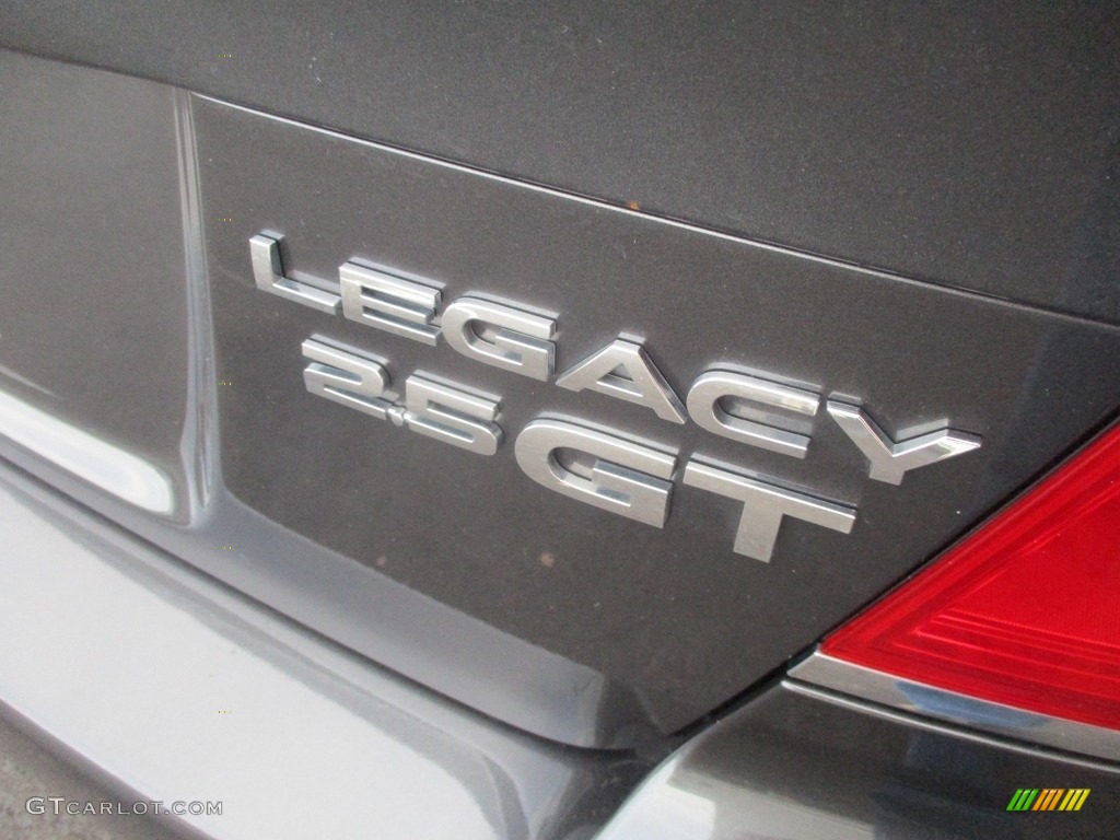 2008 Legacy 2.5 GT Limited Sedan - Obsidian Black Pearl / Off Black photo #7