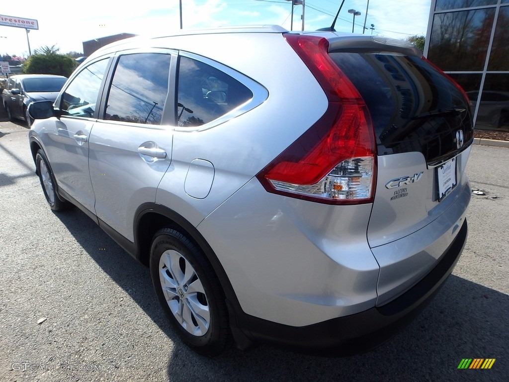 2014 CR-V EX-L AWD - Alabaster Silver Metallic / Black photo #3