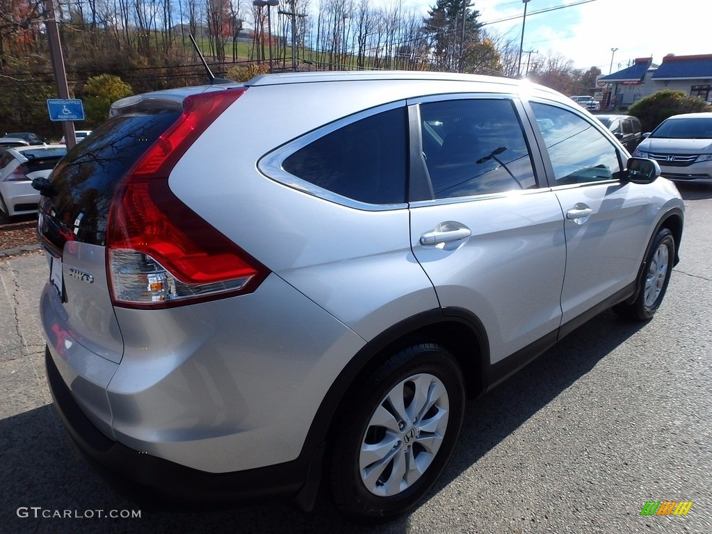 2014 CR-V EX-L AWD - Alabaster Silver Metallic / Black photo #6