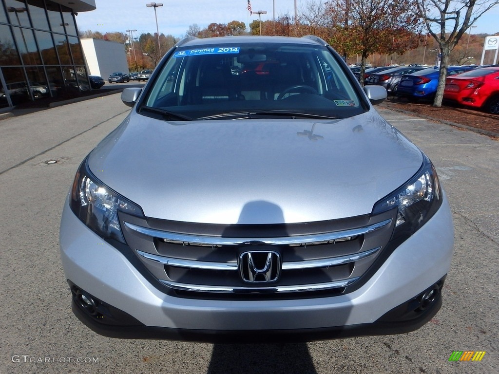 2014 CR-V EX-L AWD - Alabaster Silver Metallic / Black photo #9