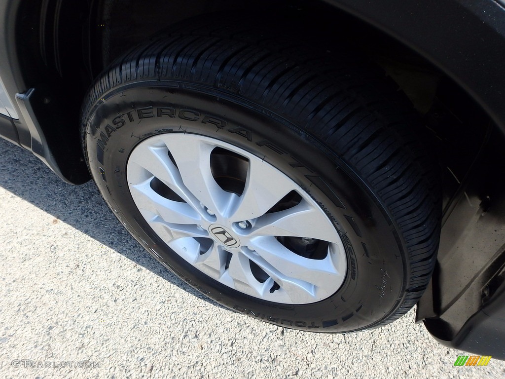 2014 CR-V EX-L AWD - Alabaster Silver Metallic / Black photo #10