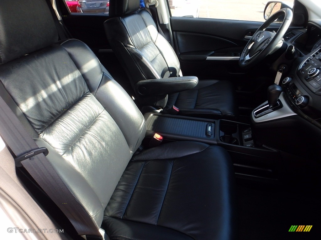 2014 CR-V EX-L AWD - Alabaster Silver Metallic / Black photo #11