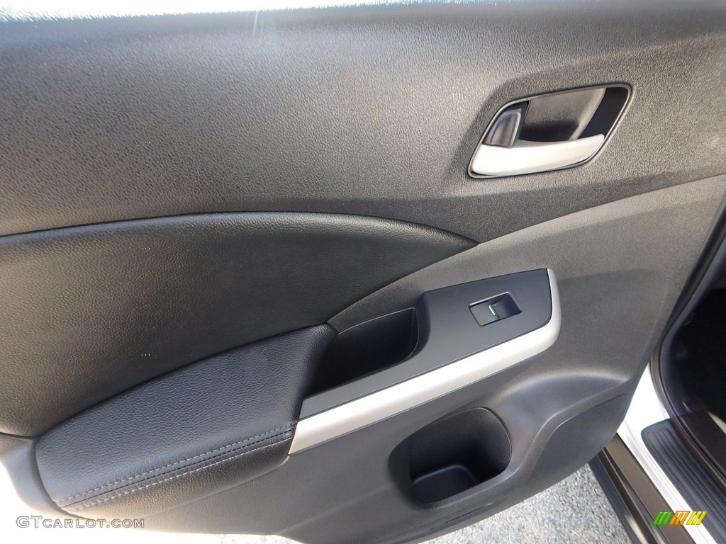 2014 CR-V EX-L AWD - Alabaster Silver Metallic / Black photo #18