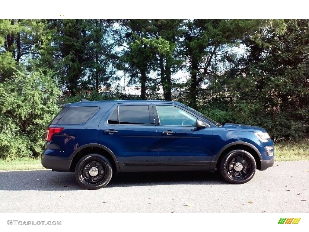 2016 Explorer Police Interceptor 4WD - Royal Blue / Ebony Black photo #5