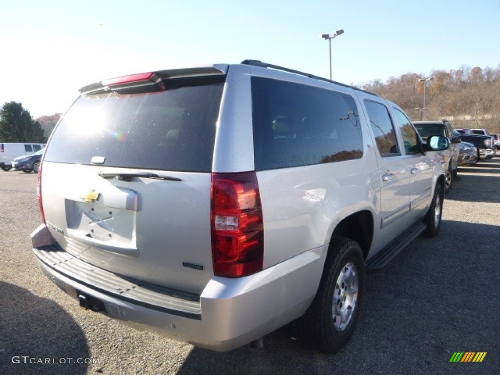 2010 Suburban LT 4x4 - Sheer Silver Metallic / Ebony photo #10