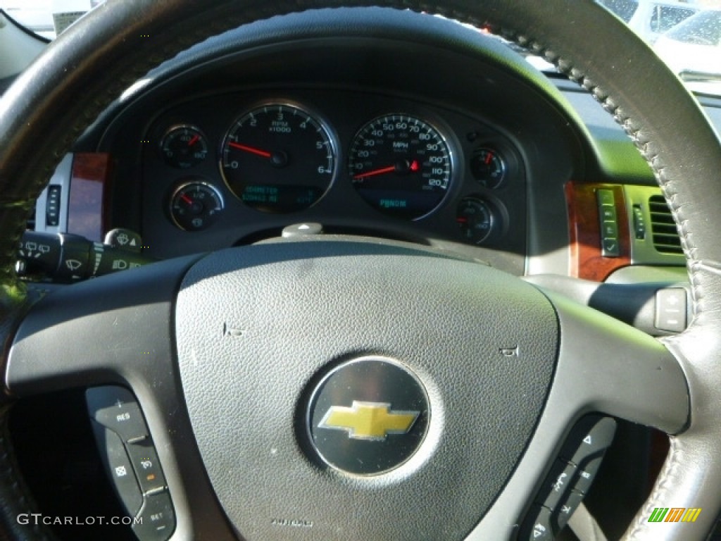 2010 Suburban LT 4x4 - Sheer Silver Metallic / Ebony photo #25
