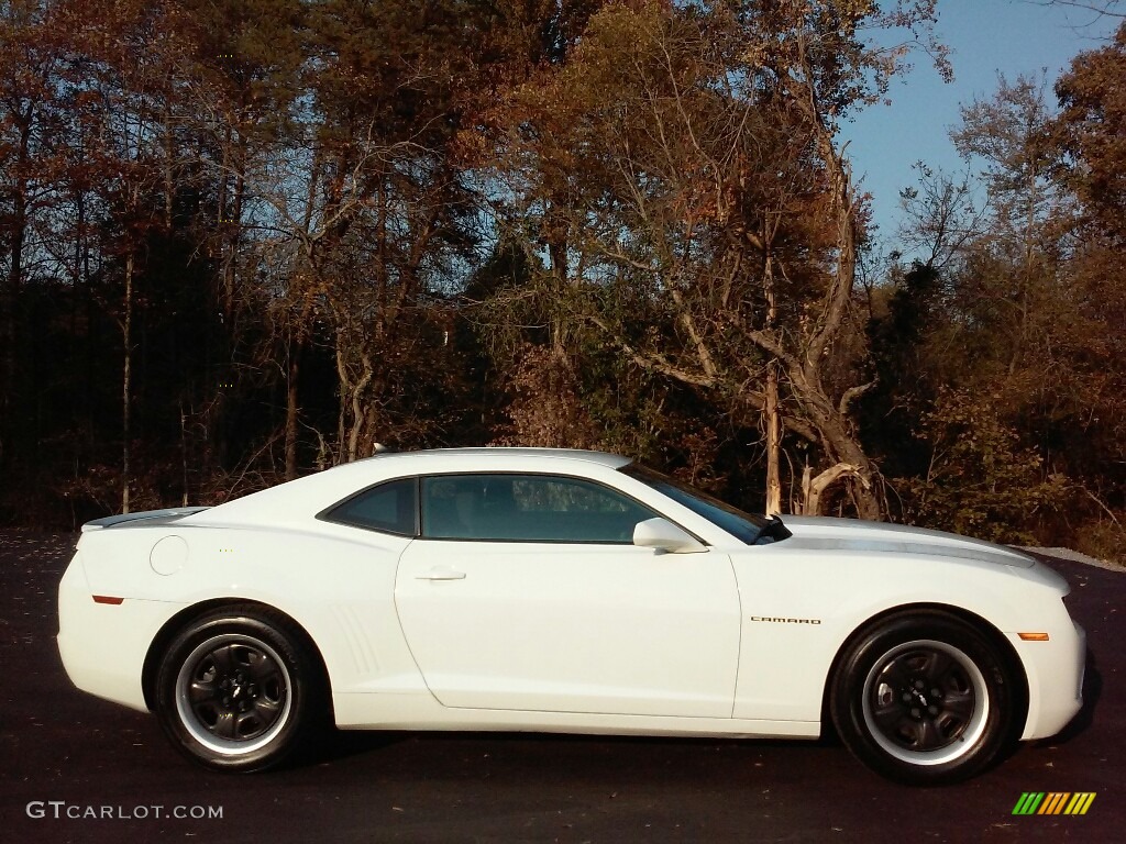 2013 Camaro LS Coupe - Summit White / Black photo #5