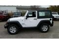 2017 Bright White Jeep Wrangler Sport 4x4  photo #3