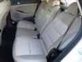 2017 Hyundai Tucson Beige Interior Rear Seat Photo