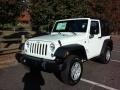 2017 Bright White Jeep Wrangler Sport 4x4  photo #2