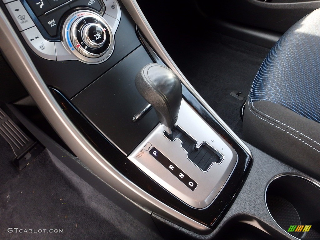 2013 Elantra Coupe SE - Blue Sky Metallic / Gray photo #25