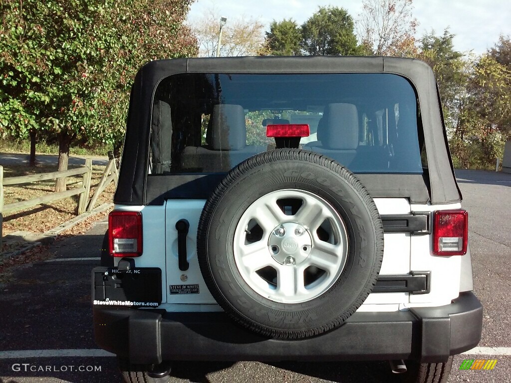 2017 Wrangler Sport 4x4 - Bright White / Black photo #6