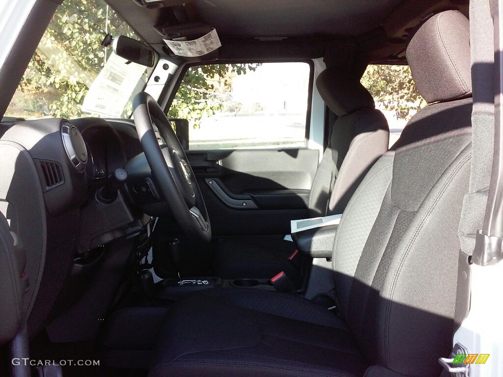 2017 Wrangler Sport 4x4 - Bright White / Black photo #9