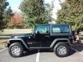 Black 2017 Jeep Wrangler Rubicon 4x4 Exterior