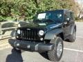Black 2017 Jeep Wrangler Rubicon 4x4 Exterior